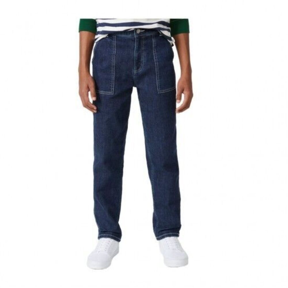 Free Assembly Blue Demin Boys Brushed Carpenter Jeans size 8 NWT